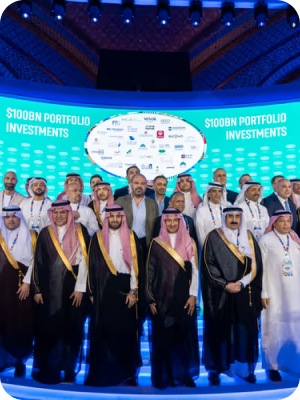 Tourise portfolio investment participants on stage