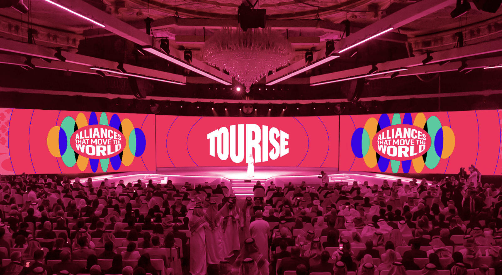 Tourise initiative audience and stage